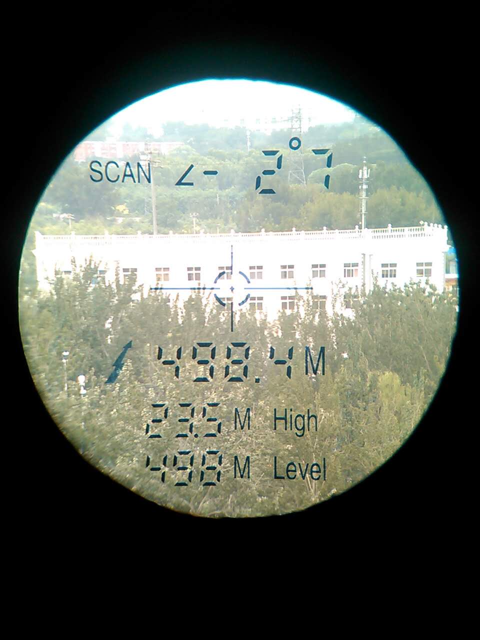 電力測距儀SCAN使用顯示圖